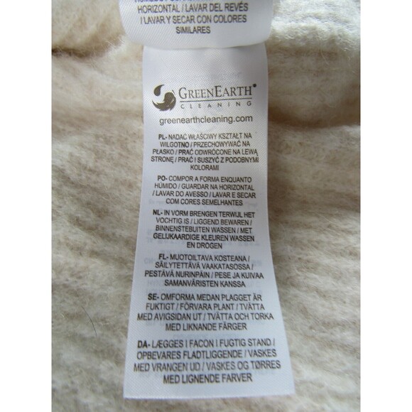 Boden Womens Size 10 Ivory Cream Sweater Cozy Alpaca Wool Square Neck Minimalist - Picture 14 of 16